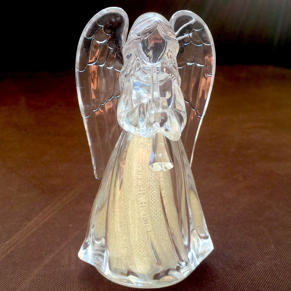 Lighted Angel With Trumpet